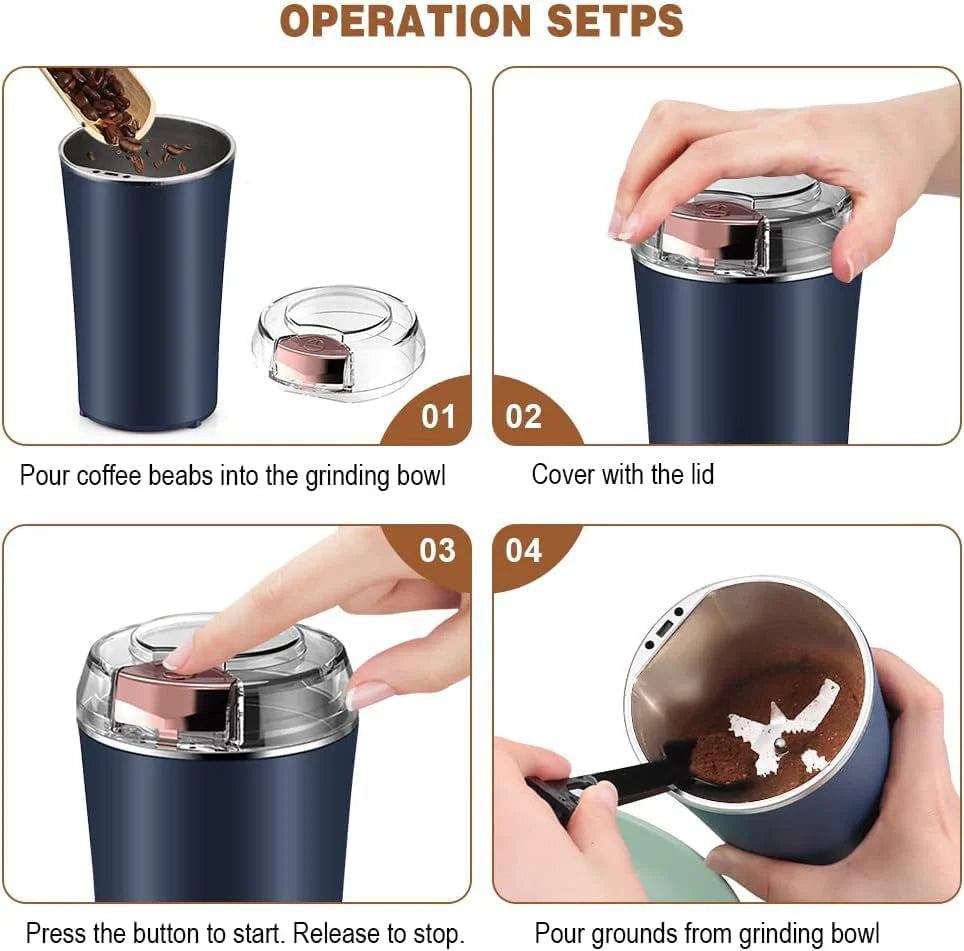 Portable Spice & Coffee Grinder - Portable Spice & Coffee Grinder