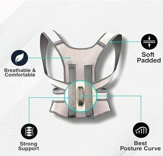 Posture Corrector & Back Support Belt | Posture Corrector Shoulder Straps Back Supporter Correcting - Posture Corrector & Back Support Belt