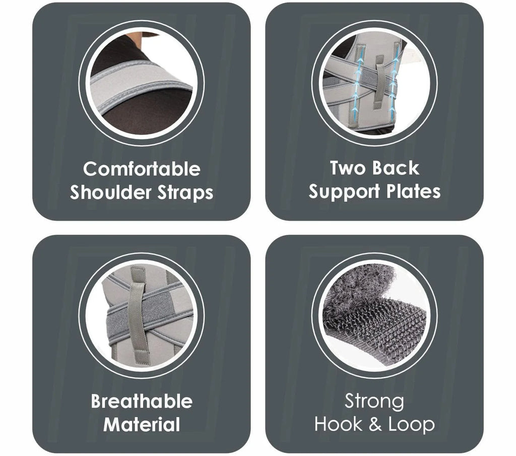 Posture Corrector & Back Support Belt | Posture Corrector Shoulder Straps Back Supporter Correcting - Posture Corrector & Back Support Belt