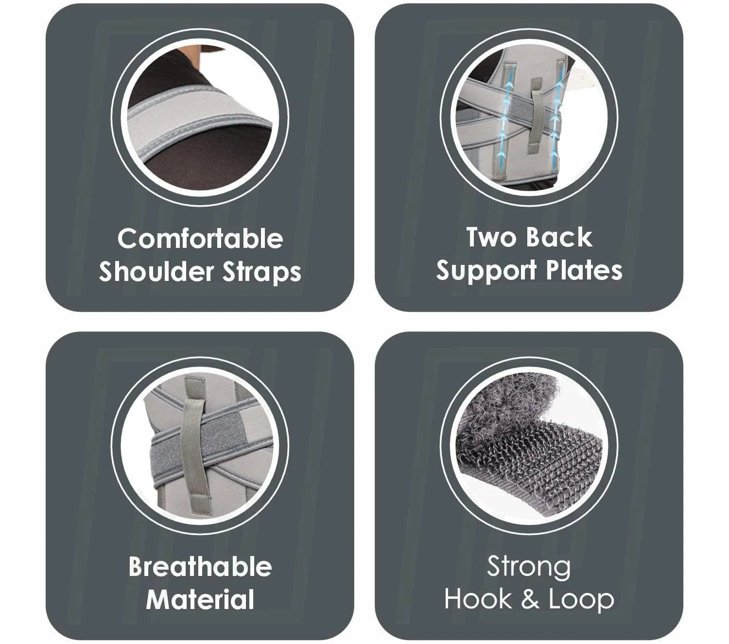 Posture Corrector & Back Support Belt | Posture Corrector Shoulder Straps Back Supporter Correcting - Posture Corrector & Back Support Belt