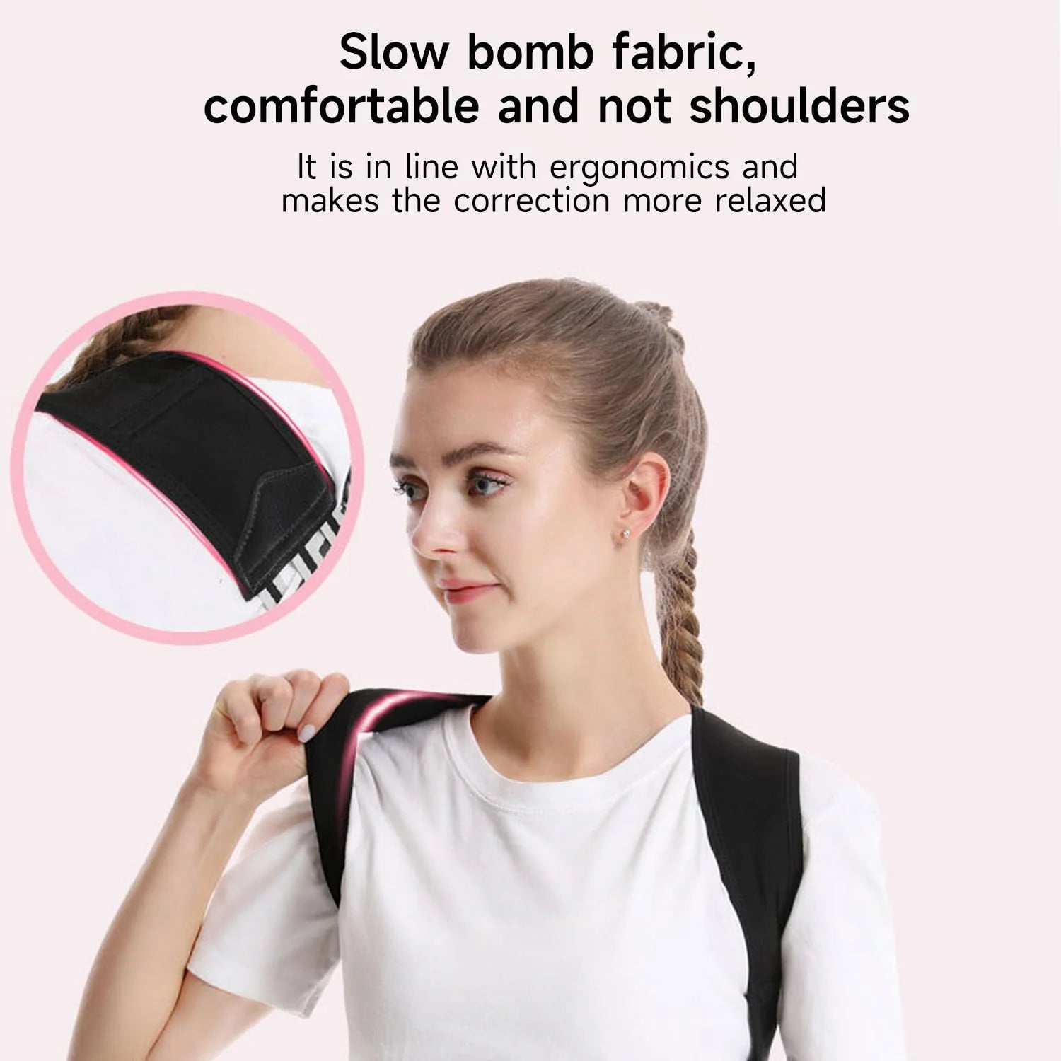 Posture Corrector | Posture Corrector Back Pain Belt Backbone Ache Supportor Belt - M - Posture Corrector