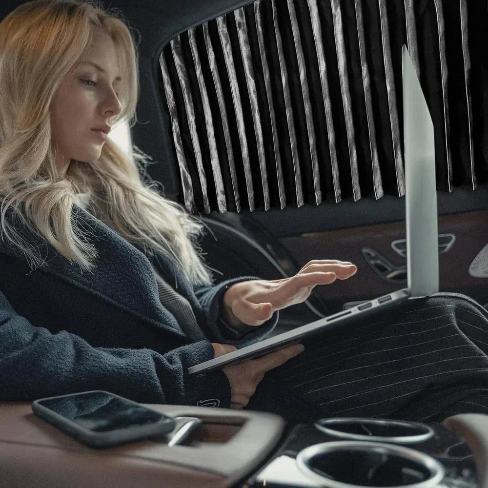 Privacy Car Curtains | Window Curtains Car Curtain Automotive Windows Covering Fold - Privacy Car Curtains (Pack of 4)