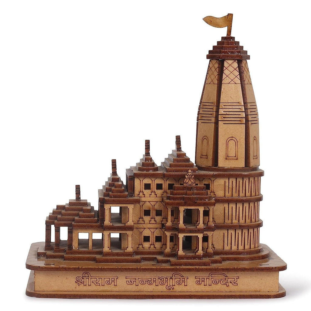 Ram Mandir Wooden Temple 3D Model