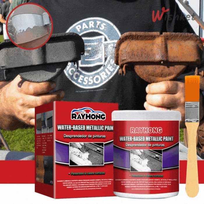 Rust Remover Cleaner Spray Chemicals For Metal Rust Paint Removal - Metal Rust Remover - Pack of 1 ( 400 ml ) - Metal Rust Remover