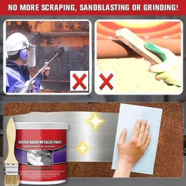 Rust Remover Cleaner Spray Chemicals For Metal Rust Paint Removal - Metal Rust Remover - Pack of 1 ( 400 ml ) - Metal Rust Remover