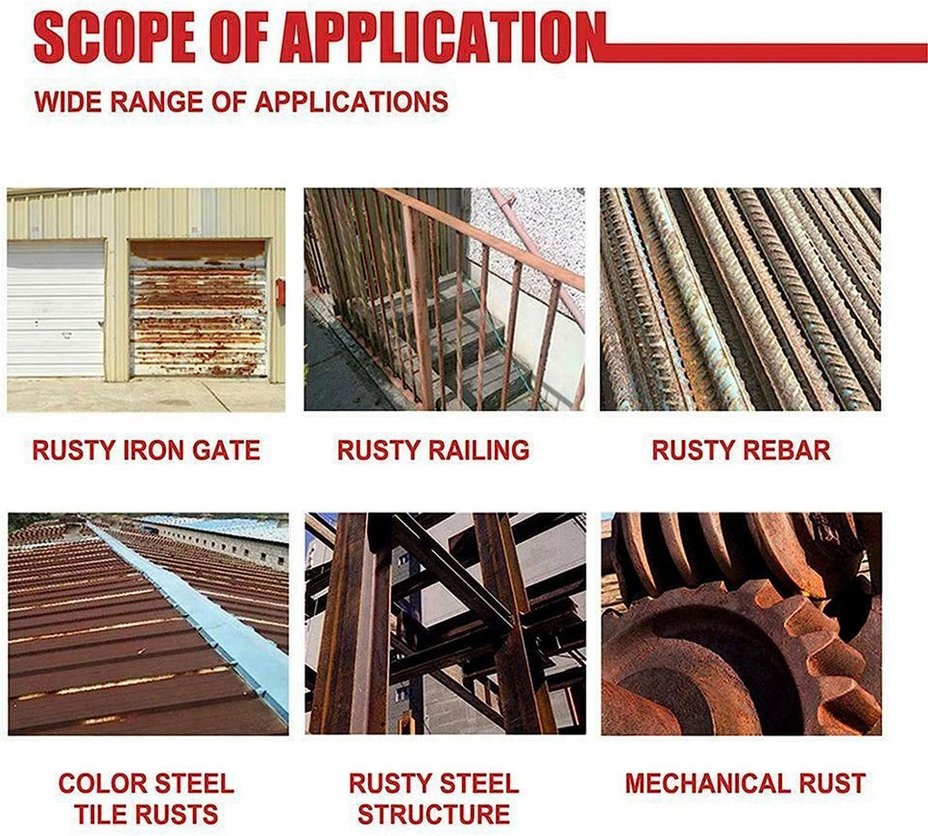 Rust Remover Cleaner Spray Chemicals For Metal Rust Paint Removal - Metal Rust Remover - Pack of 1 ( 400 ml ) - Metal Rust Remover