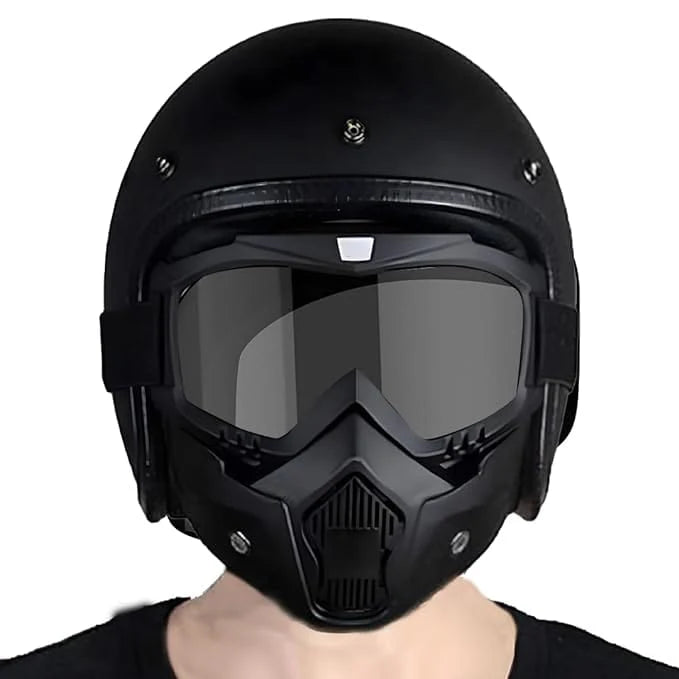 Safety Goggles UV Protective Glasses Face Shield Black Face mask - Goggle Mask - RIDING MASK - Goggle Mask