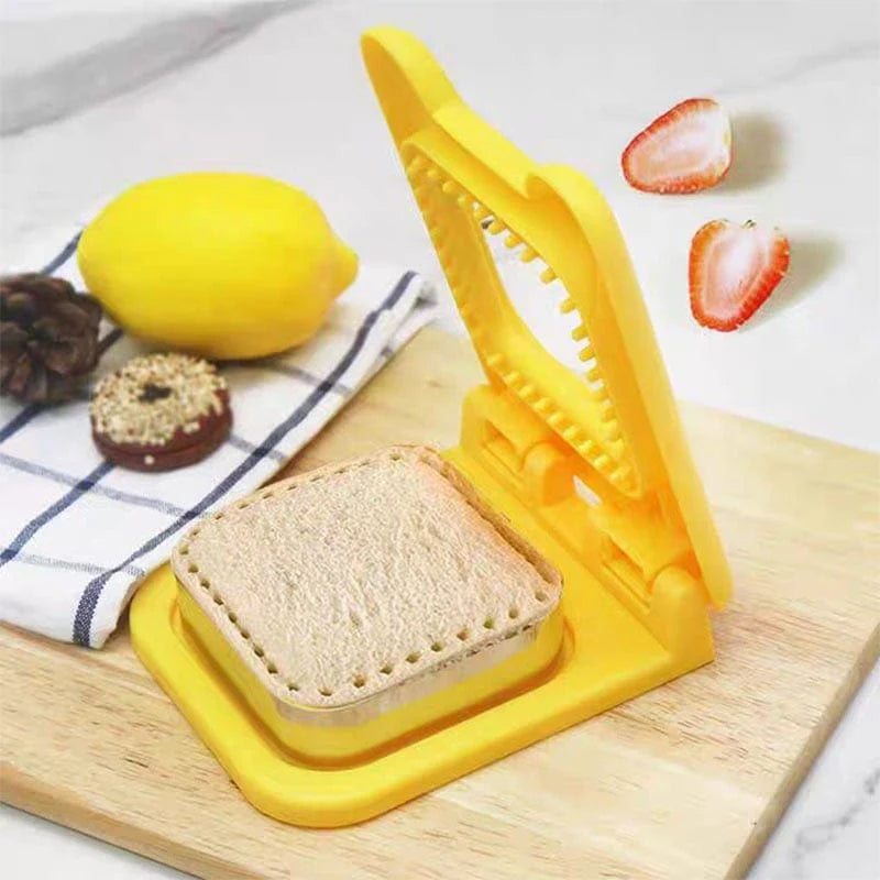 Sandwich Molds Cutter and Sealer | Shape Mini Cutter Sandwich Bread Shapes Cutter Set - Sandwich Molds Cutter and Sealer