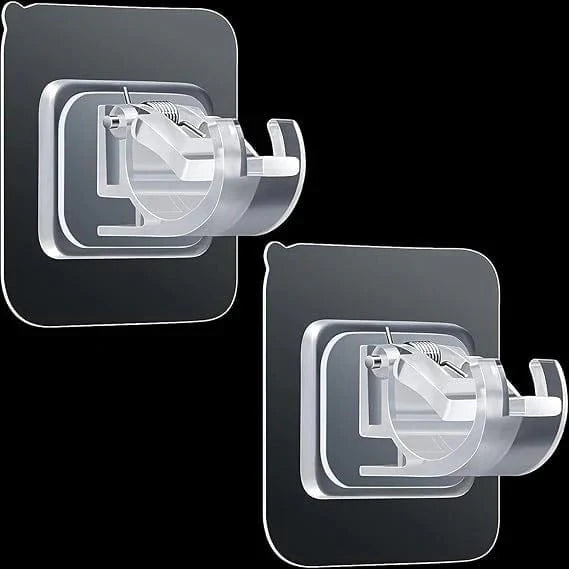 Self Adhesive Hook | Wall Hook Hanger self Adhesive Hooks Hanging Curtain On Wall - Self Adhesive Hook (Pack of 4)