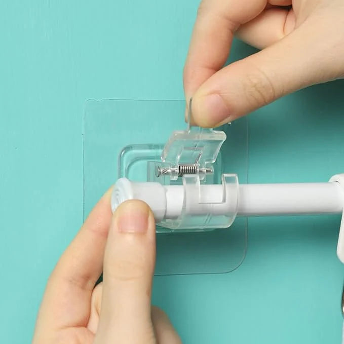 Self Adhesive Hook | Wall Hook Hanger self Adhesive Hooks Hanging Curtain On Wall - Self Adhesive Hook (Pack of 4)