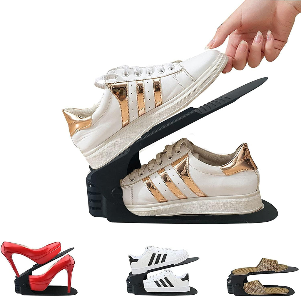 Shoe Organizer - The Adjustable Shoe Rack Space Saver - Shoe Organizer - The Adjustable Shoe Rack Space Saver