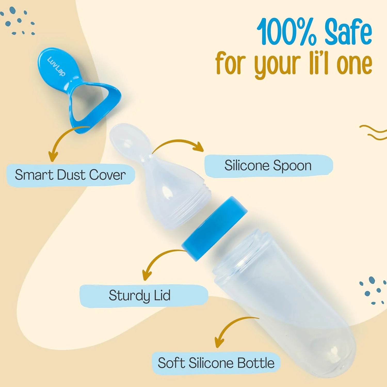 Silicone Baby Food Dispensing Spoon Bottle | Baby Food Feeding Bottle Silicone Spoon Feeder For Infants - Silicone Baby Food Dispensing Spoon Bottle