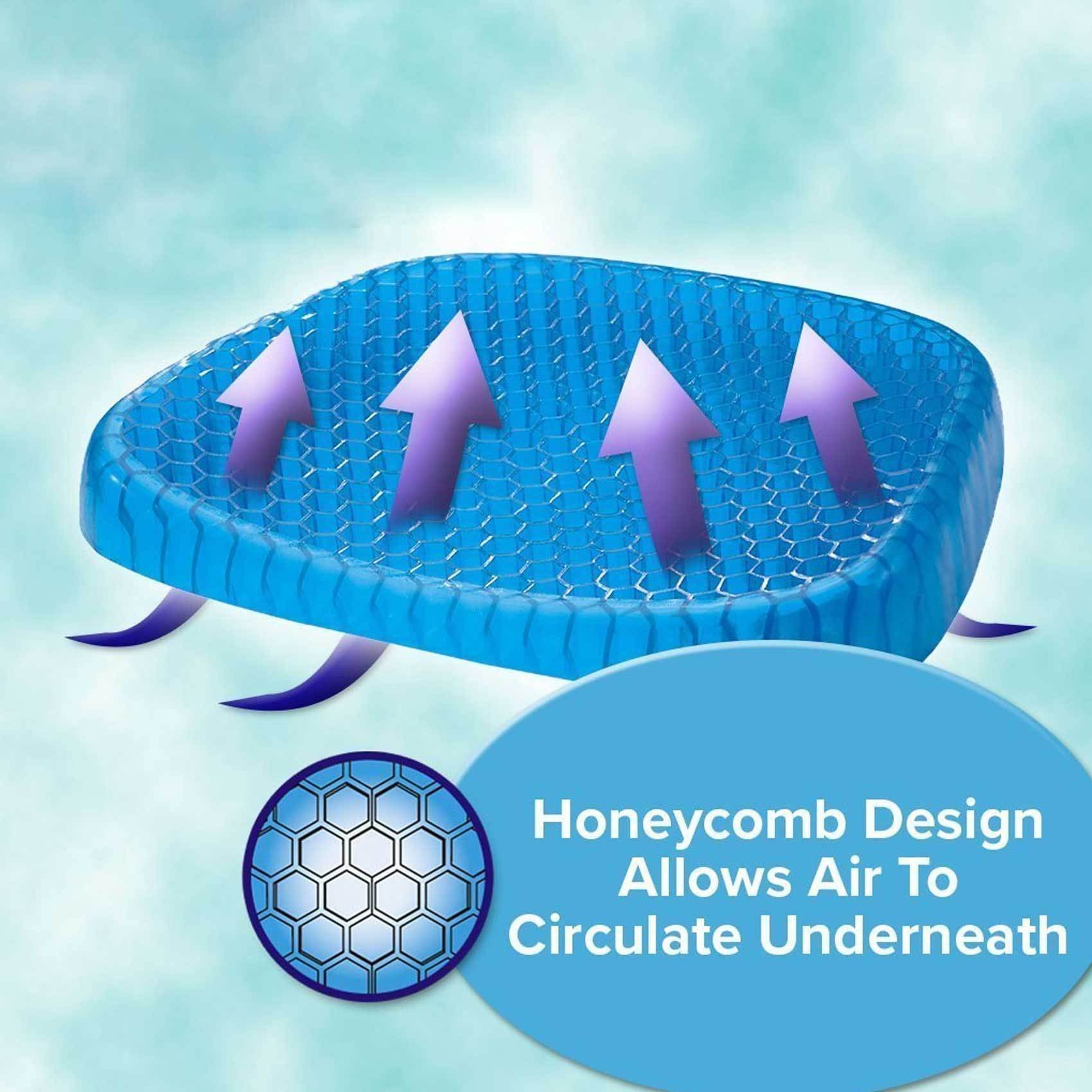 Silicone Gel Cushion | Orthopedic Gel Seat Cushion Chair Lumbar Support - Silicone Gel Cushion