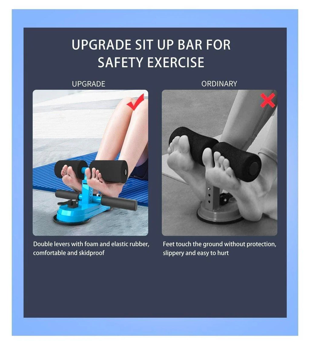 Sit-up Bar Assistant | Ab Exercise Workout Push Up Sit Ups Abdominal Exercises Muscle Toning - Sit-up Bar Assistant