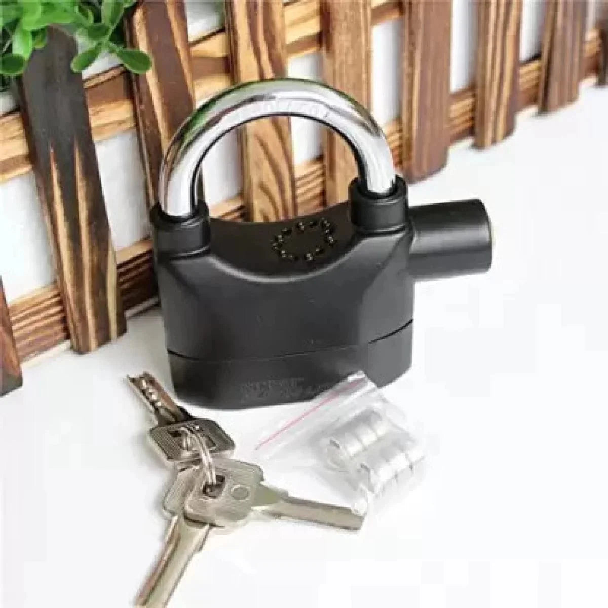 Smart Door Alarm PadLock Sensor Lock for Bike Waterproof - Motion Sensor Alarm Lock - Motion Sensor Alarm Lock