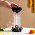 Smoke Fountain Incense Holder | Incense Burner Holder Smoke Fountain Shivling Waterfall Backflow - Smoke Fountain Incense Holder (30 Free Backflow Cones)