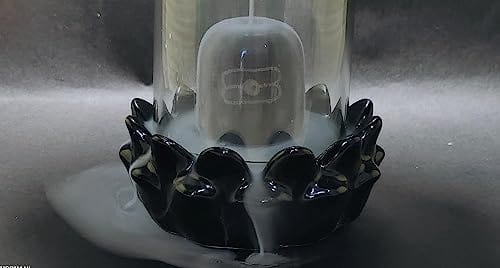 Smoke Fountain Incense Holder | Incense Burner Holder Smoke Fountain Shivling Waterfall Backflow - Smoke Fountain Incense Holder (30 Free Backflow Cones)