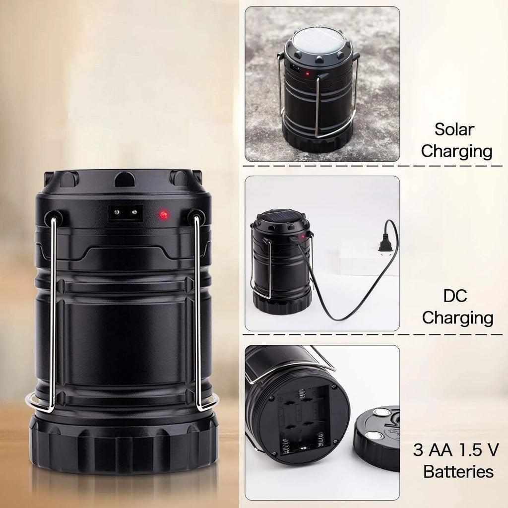 Solar Charging Light Solar Lamp Lantern with Power Bank  - Solar Lamp - Solar Lamp