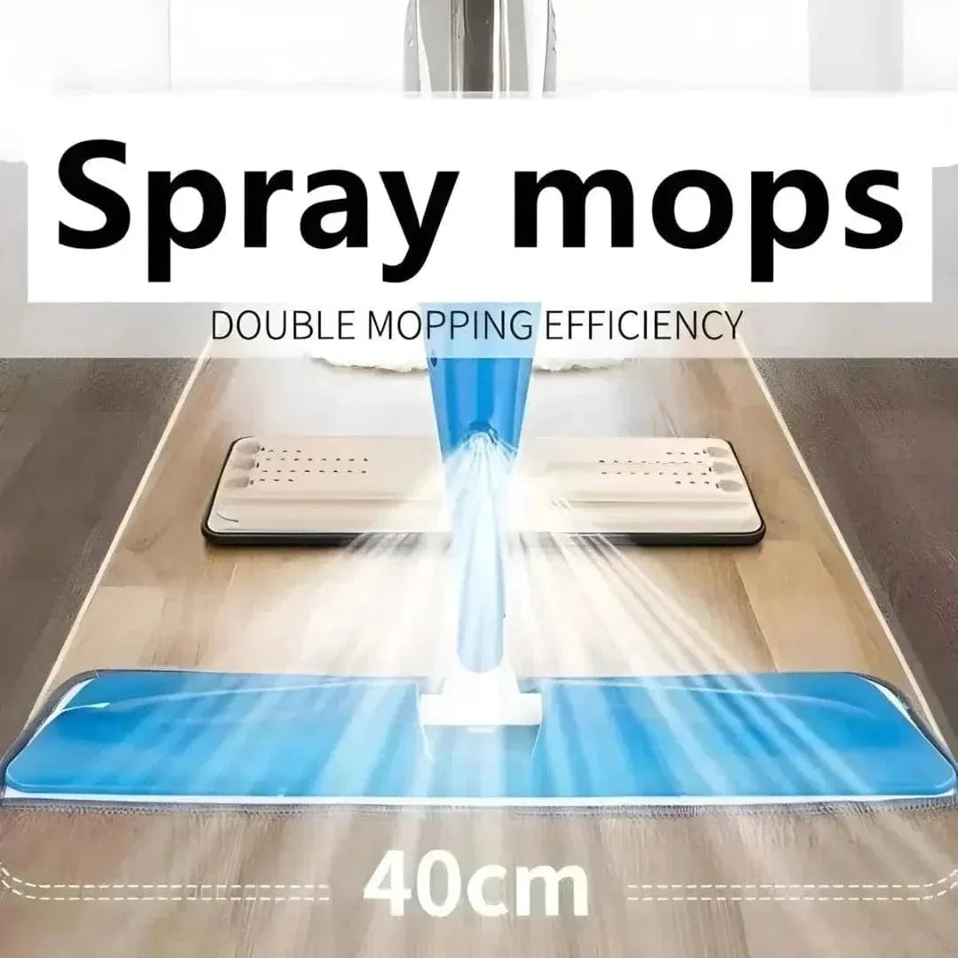 Spray Mop | Tile Cleaner Bathroom Floor Cleaning Brush Kitchen Mop Brush Wiper - Floor Cleaning Mop Stick with Spray Bottle