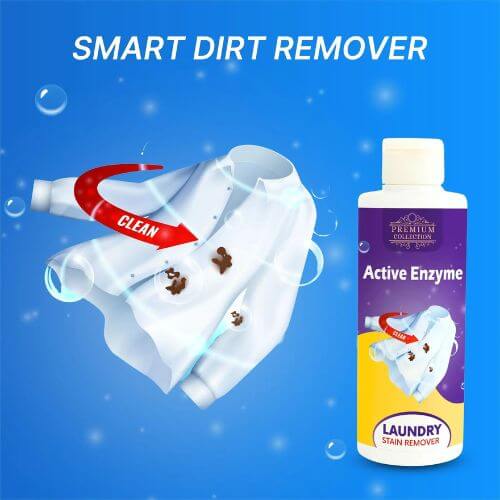 Stain Remover For Clothes Spot Remover Product For Clothing - Laundry Stain Remover - Pack of 2 - Active Enzyme Laundry Stain Remover 🔥BUY 1 GET 1 FREE🔥