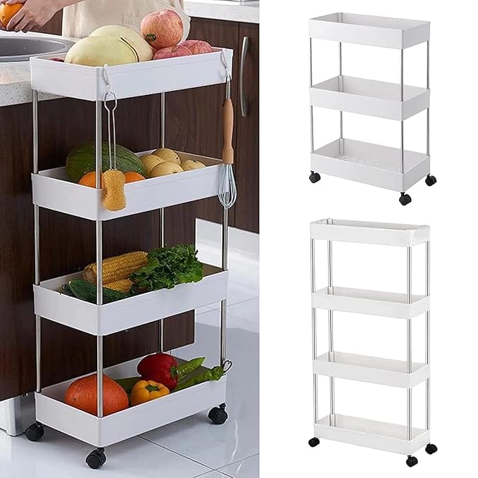 Storage Organizer | Rack Storage Kitchen Shelf Racking Organizer - Multipurpose Storage Organizer