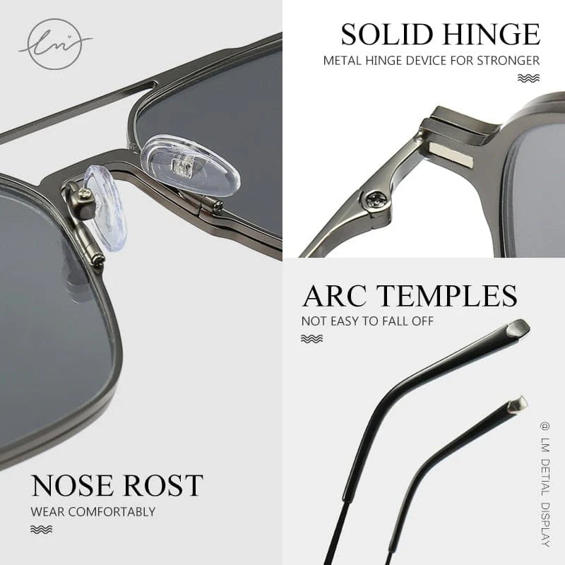 Sunglasses For Men Polarised Magnetic Sunglasses Frame Night Glasses - 3-in-1 Magnetic Polarized Sunglasses - 3-in-1 Magnetic Polarized Sunglasses