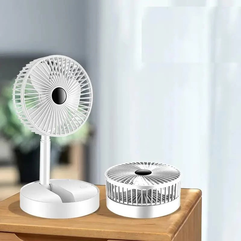 Table Rechargable Fan Cool Small Fan High Speed Desk Table Fan - Portable Fan - Portable Fan