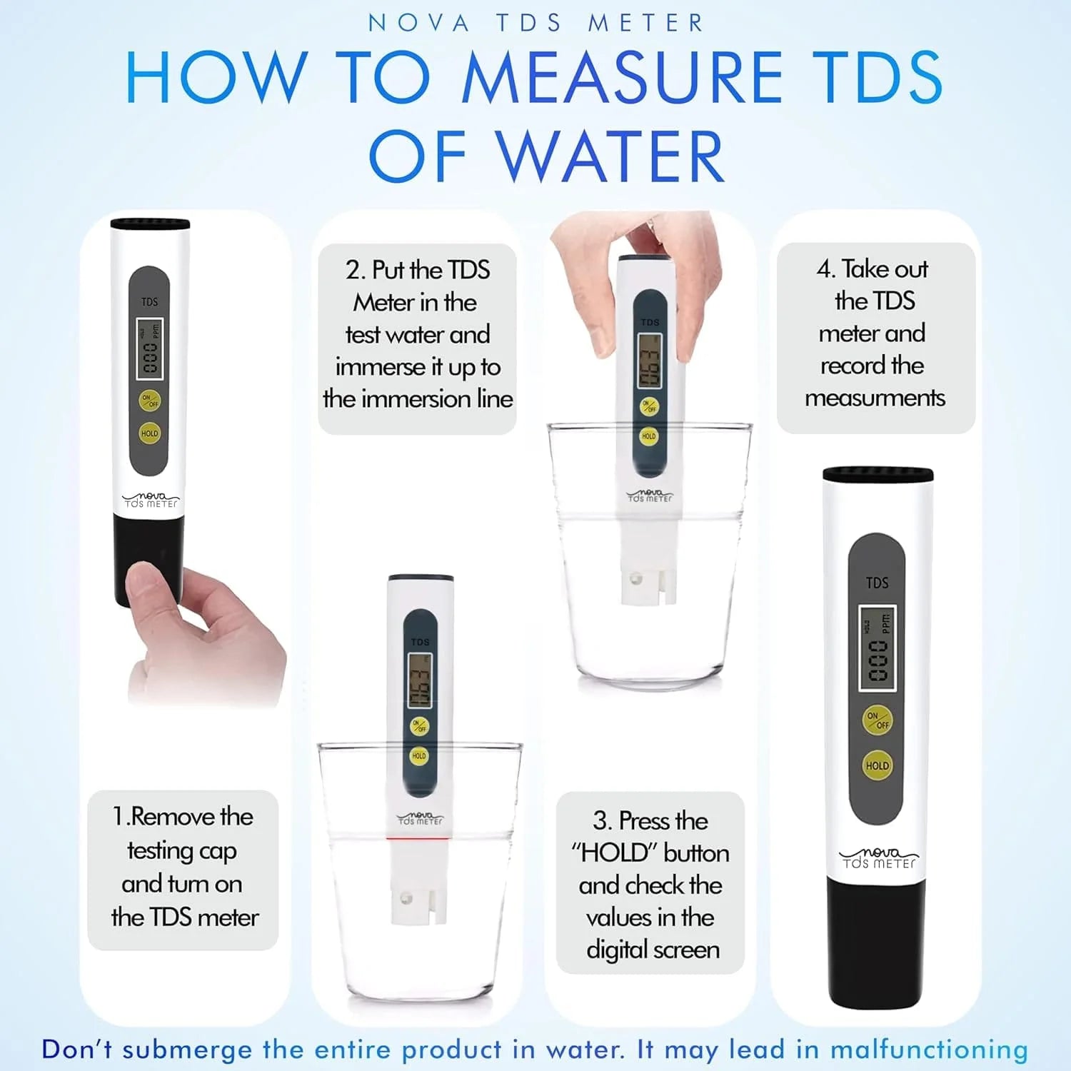 TDS Meter | Water Purifies Tds Meter Drinking Dissolved Solids Meter Device - Water TDS Meter Tester
