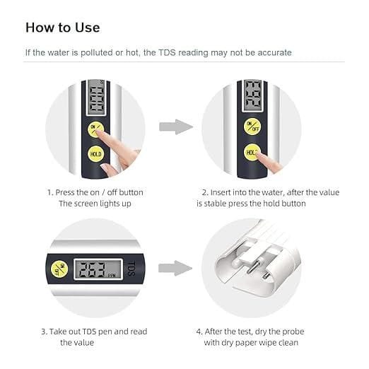 TDS Meter | Water Purifies Tds Meter Drinking Dissolved Solids Meter Device - Water TDS Meter Tester