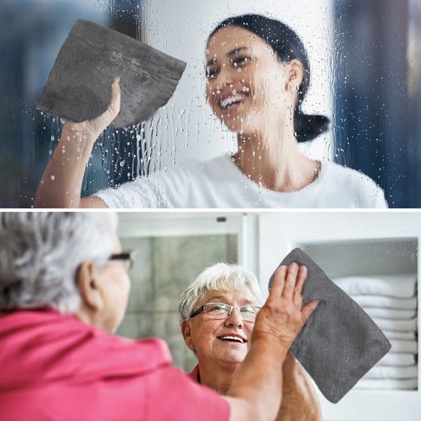 Thickened Cleaning Cloth (Pack of 5) | Microfiber Cloth Cleaning Glass Kitchen Wipe Cloths Material - Thickened Cleaning Cloth (Pack of 5)