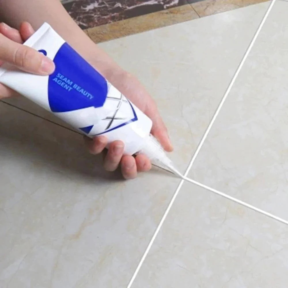 Tile Gap Filler | Floor Tile Gap Filler Tile Grout Joint Repair for Bathroom - Pack of 1 - Tiles Gap Filler