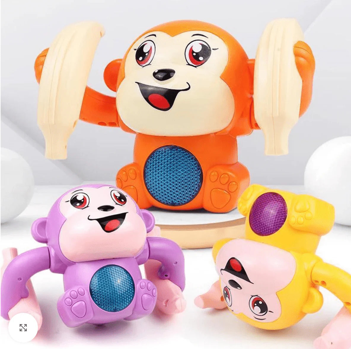Toys For Kids Baby Toy For Boys And Girls Soft Toys Monkey Toy - Dancing and Spinning Monkey Toy - Dancing and Spinning Monkey Toy