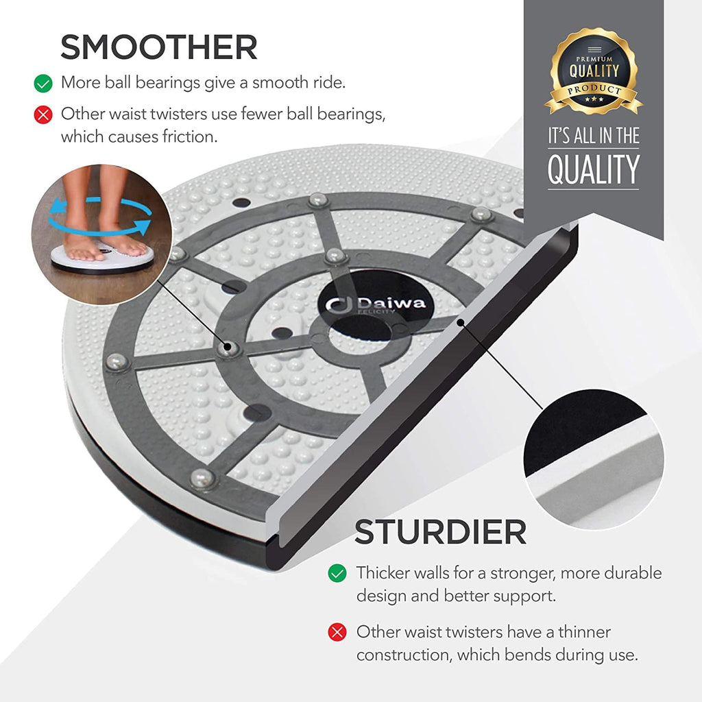 Tummy Twister Abdominal Exerciser | Tummy Trimmer Exercise For Belly Fat Workout Weight Loss Exercise - Tummy Twister Abdominal Exerciser