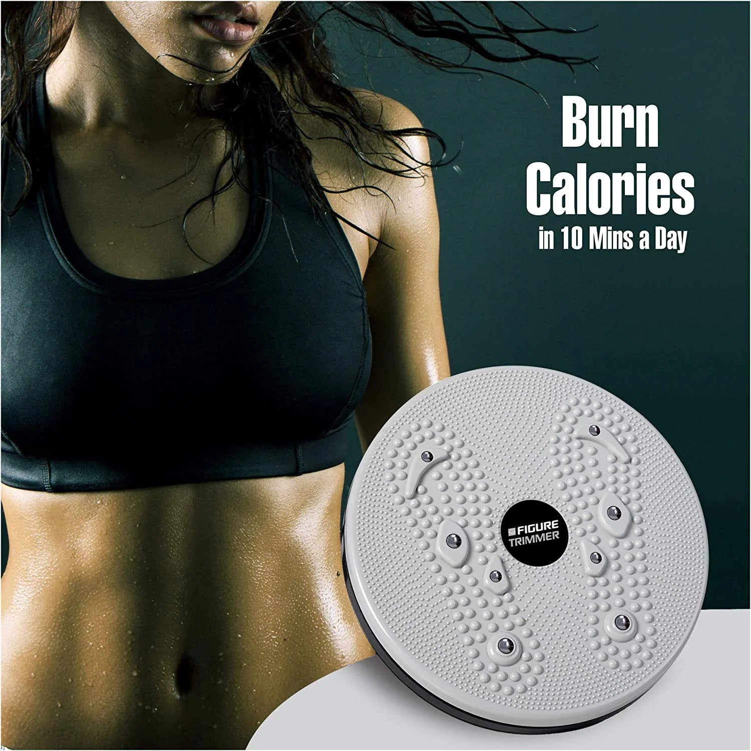 Tummy Twister Abdominal Exerciser | Tummy Trimmer Exercise For Belly Fat Workout Weight Loss Exercise - Tummy Twister Abdominal Exerciser