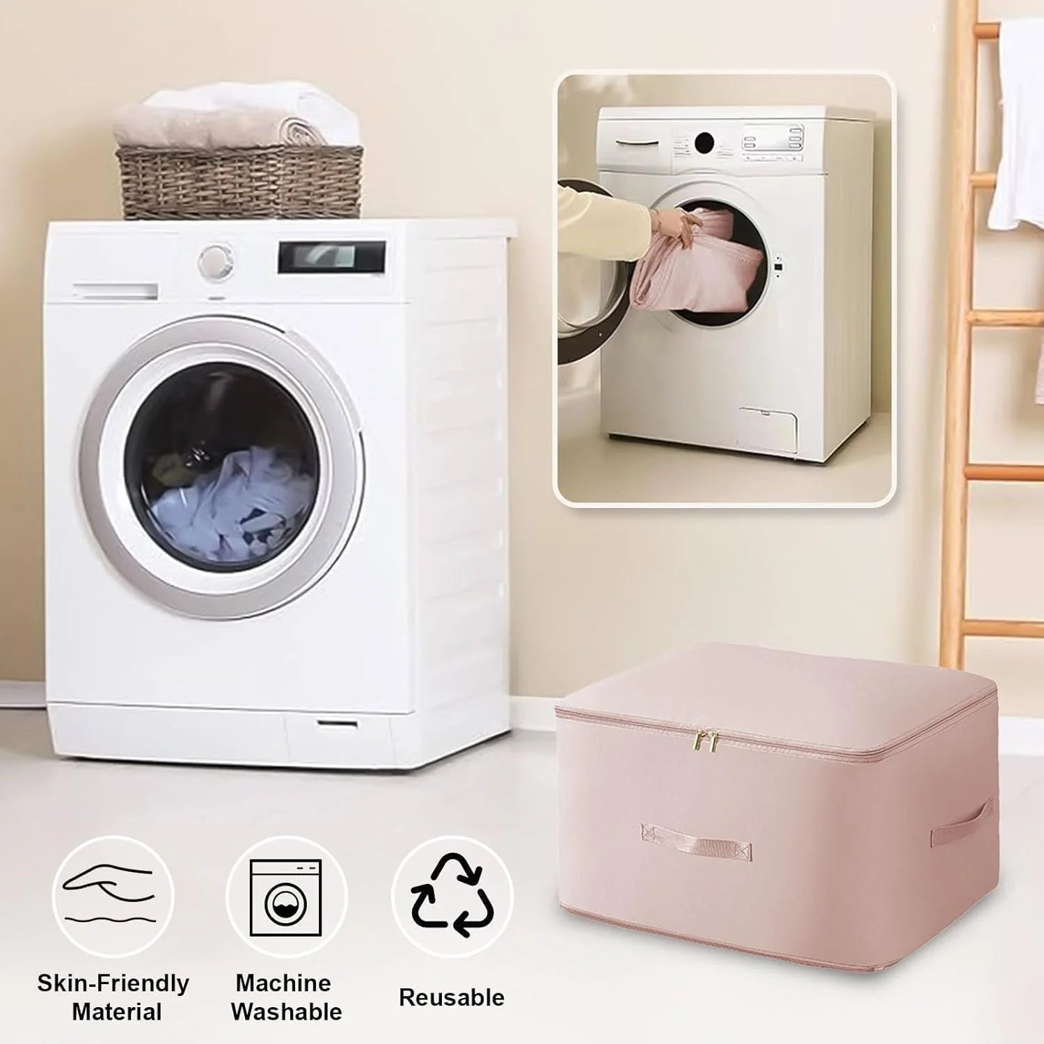 Ultra Space Saving Self Compression Organizer | Wardrobe Organiser Clothes Storage Bag Shelf Organizer - Ultra Space Saving Self Compression Organizer