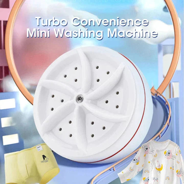 Ultrasonic Portable Mini Washing Machine Best Small Washer - Mini Washing Machine - Large Size - Mini Washing Machine