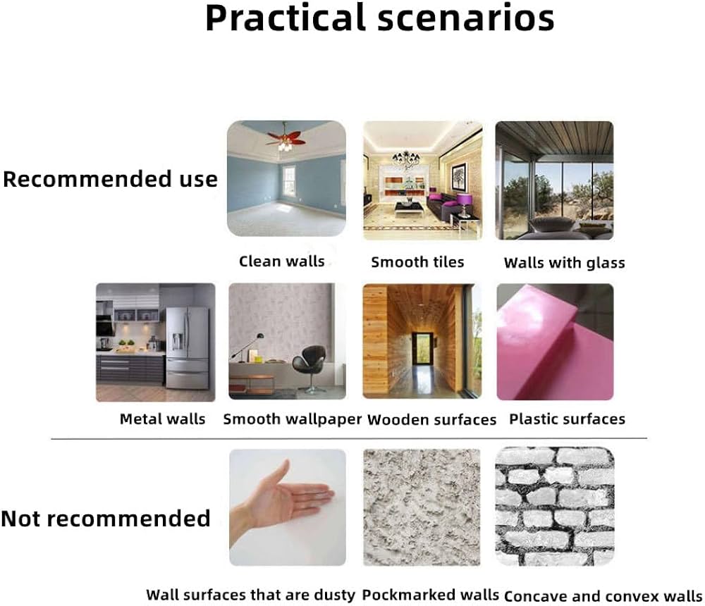 Unbreakable Mirror Sticker (Pack of 2) | Wall Mirror Sticker For Bedroom Bathroom Living Room Acrylic Mirror - Pack of 2 (Large 30x20 cms) - Unbreakable Mirror Sticker (Pack of 2)