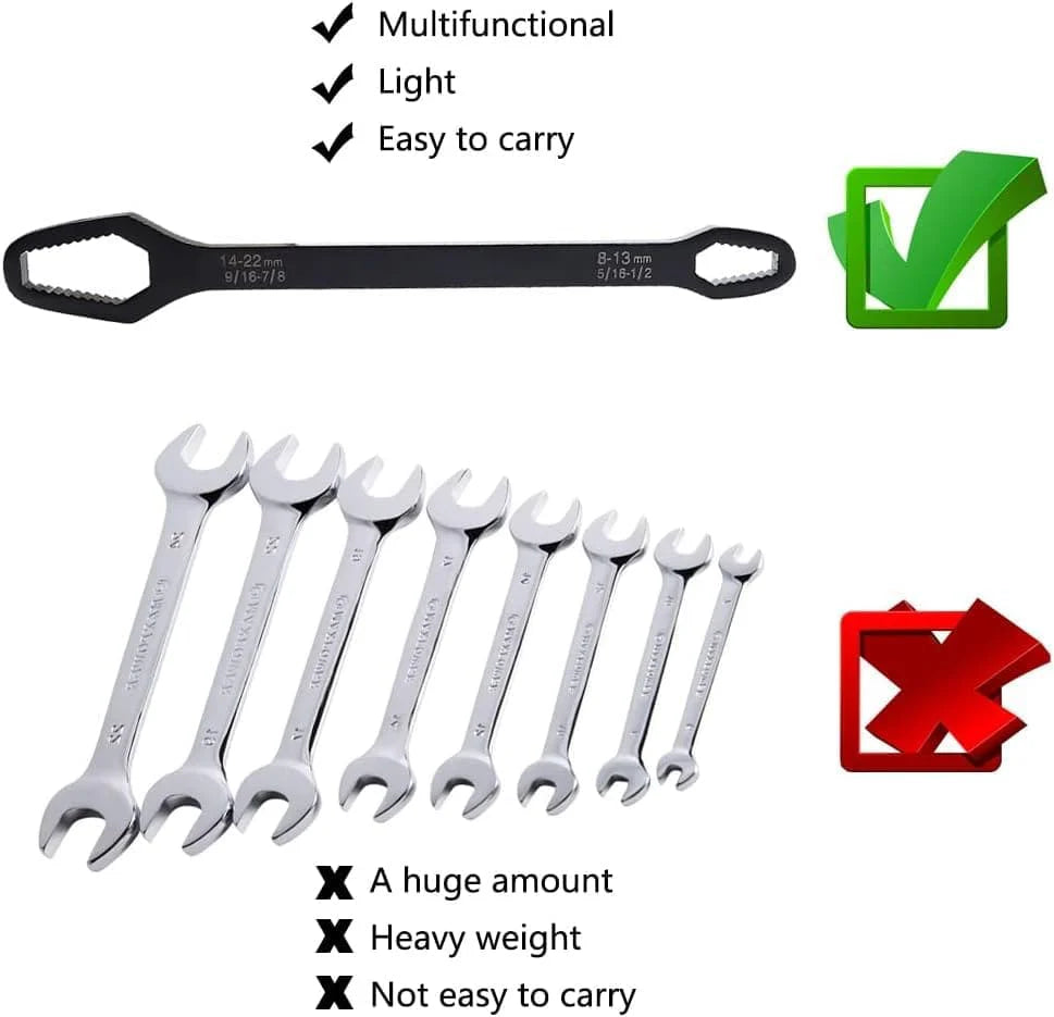 Universal Wrench Set | Spanner Set Adjustable Wrench Tool Pliers Universal Wrench - Adjustable Torx Wrench Set