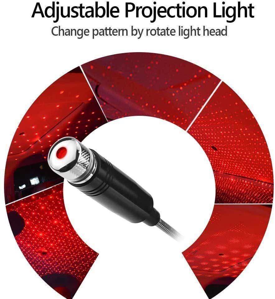 USB Laser Light Projector Mini Star Night Light Projector  - Star Night Light Projector - High - Star Night Light Projector