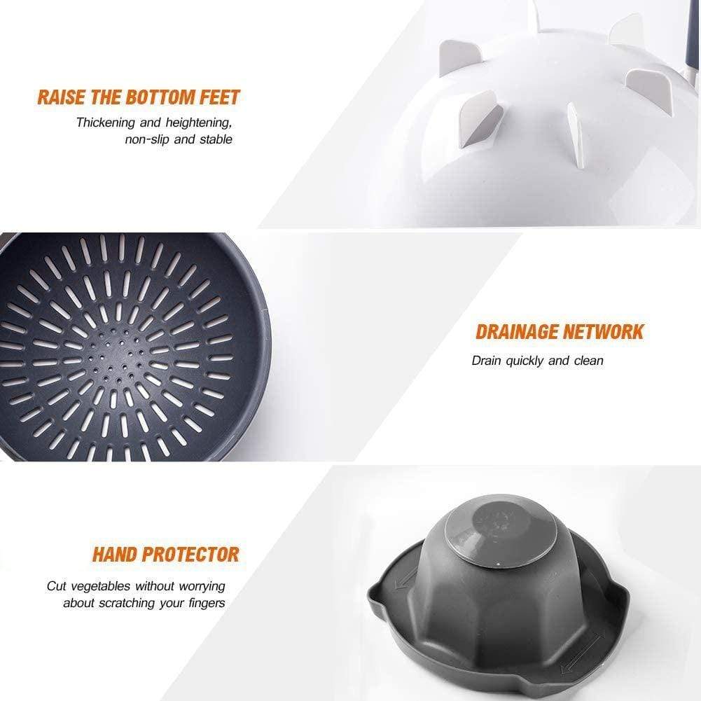 Vegetable Cutter  Vegetable Cutter | Multifunctional Slicer Cutter Vegetable Strainer Potato Carrot Grater - Vegetable Cutter  Vegetable Cutter