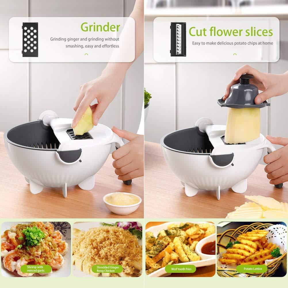 Vegetable Cutter  Vegetable Cutter | Multifunctional Slicer Cutter Vegetable Strainer Potato Carrot Grater - Vegetable Cutter  Vegetable Cutter