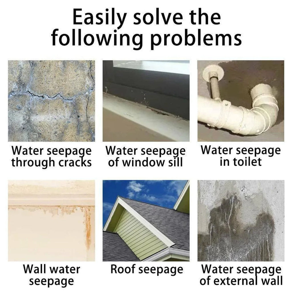 Water Proof Crack Sealer Roof Sealing Leak Repair Spray - Leakproof Spray - Leakproof Spray