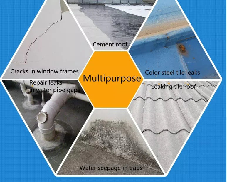 Water Proof Crack Sealer Roof Sealing Leak Repair Spray - Leakproof Spray - Leakproof Spray