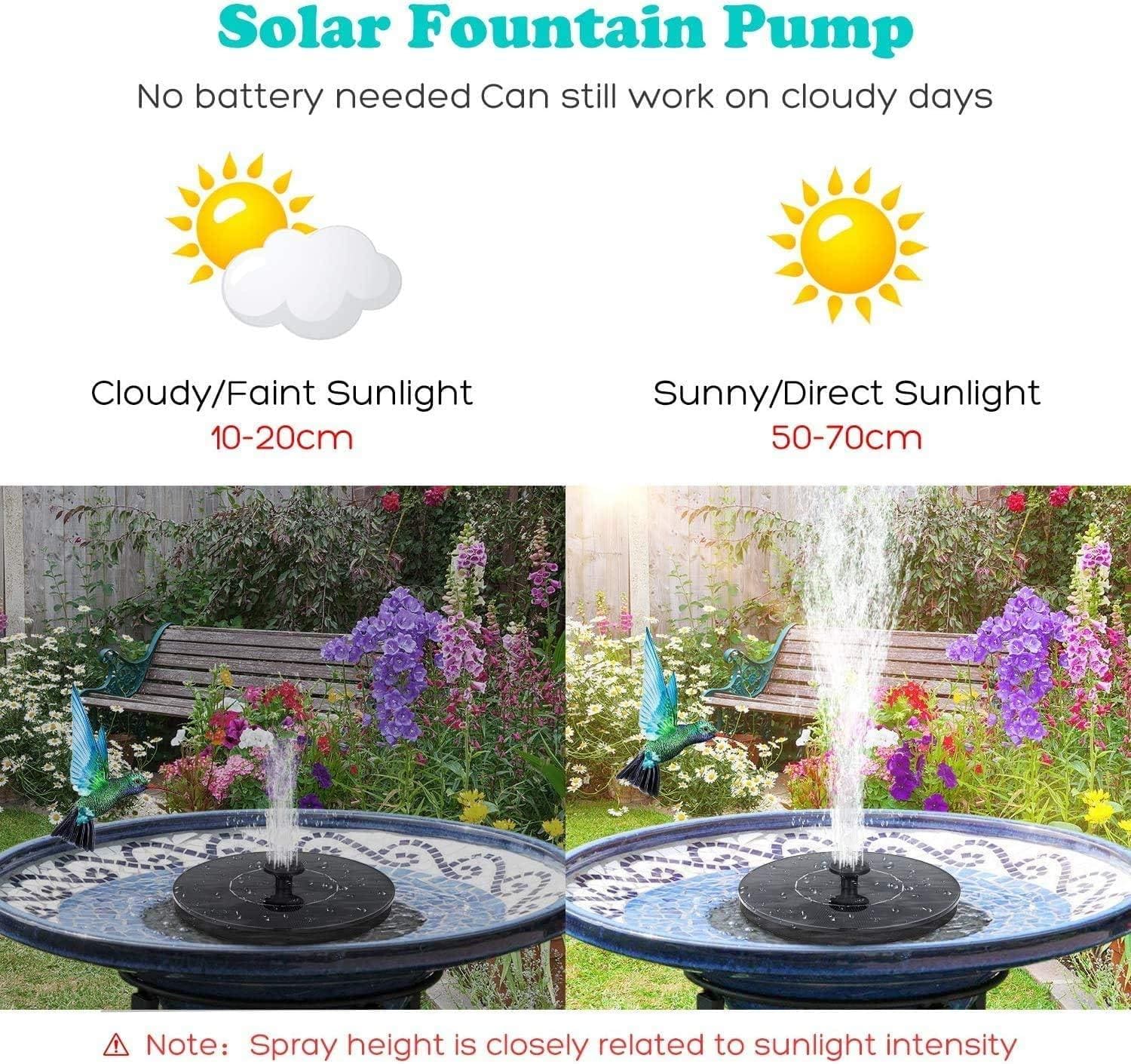 Water Solar Pump Panel Products Solar Fountain Water Pump Kit - Solar Water Fountain Kit - Water Fountain Kit