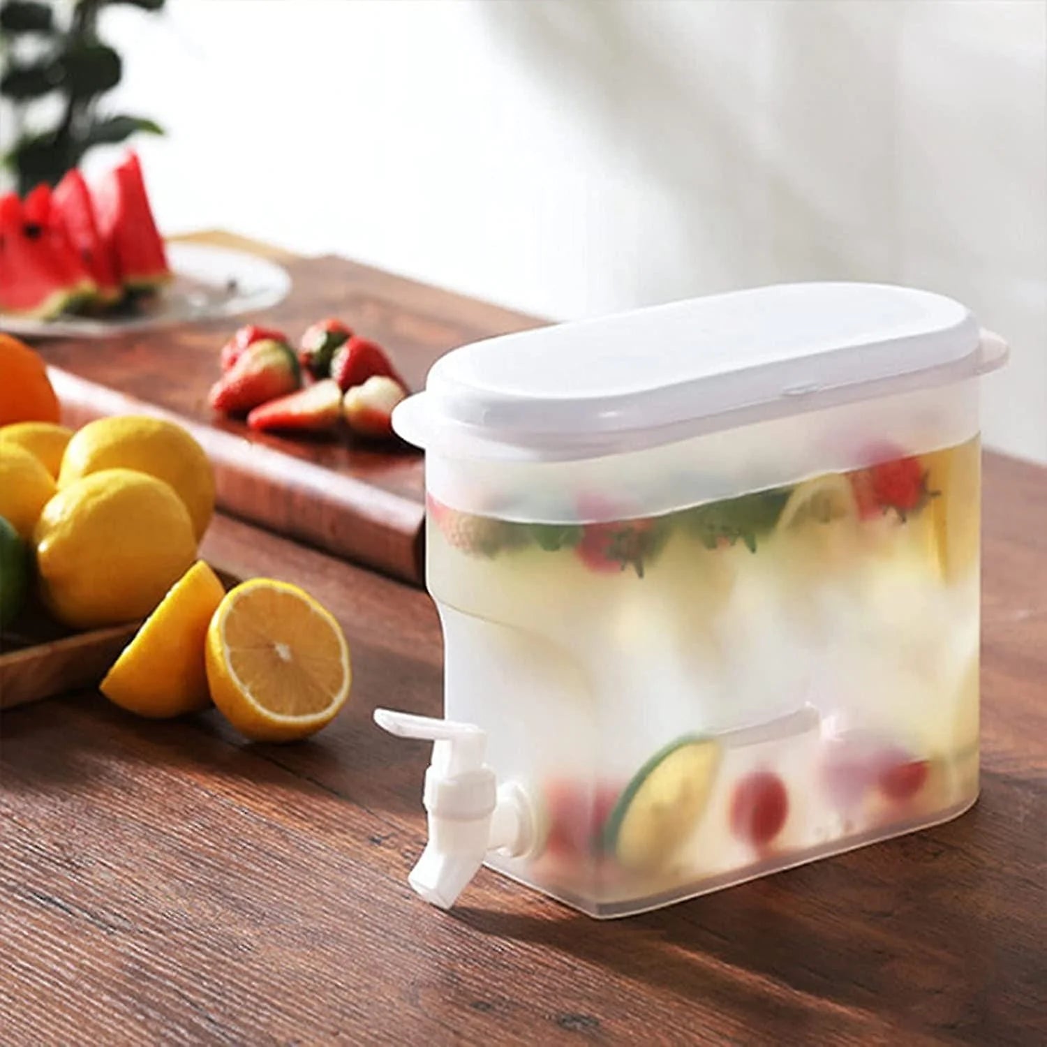 Water With Dispenser Tap Jar Container Jug Faucet Water Cane - Water Jug with Faucet - Water Jug with Faucet