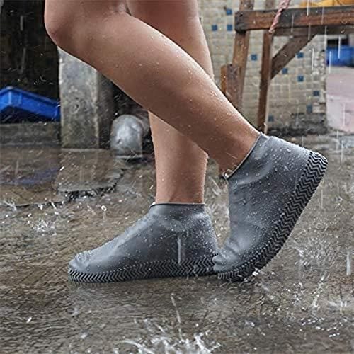 Waterproof Rainproof Shoes Cover Water Resistant Silicone Shoe Covers - M - Silicone Shoe Cover (Pack of 2)