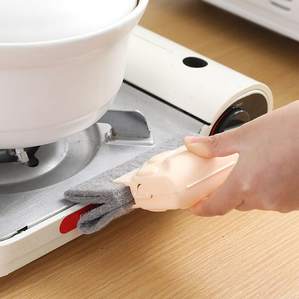 Window Cleaner Brush Window Groove Cleaning Scrub Pads - Window Cleaning Brush (Pack of 2) - Window Cleaning Brush (Pack of 2)