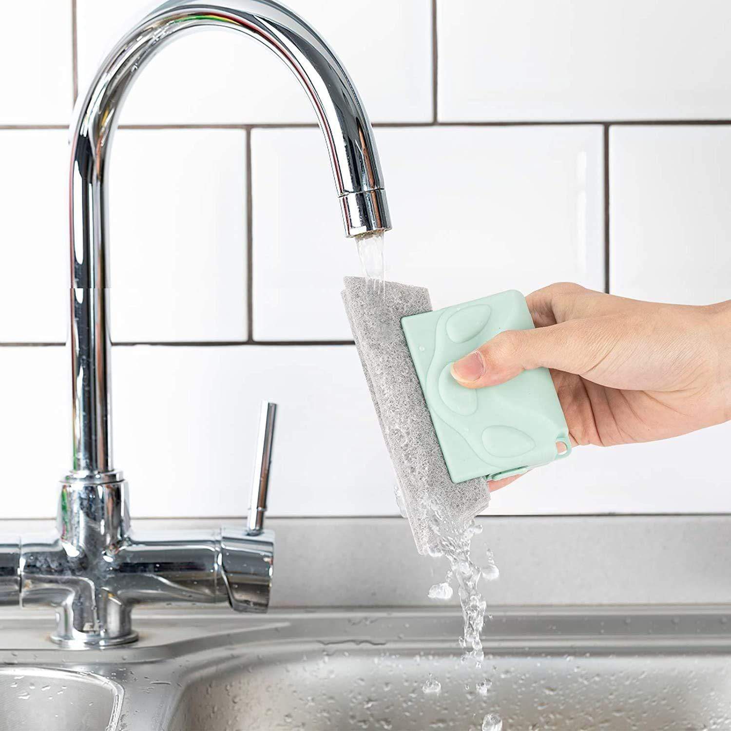 Window Cleaner Brush Window Groove Cleaning Scrub Pads - Window Cleaning Brush (Pack of 2) - Window Cleaning Brush (Pack of 2)