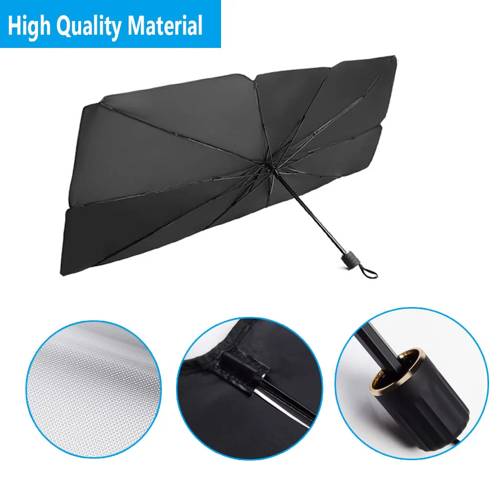 Windshield Car Umbrella | Car Accessories Sun Shade For Car Window Automobiles Window Curtains - Windshield Car Umbrella