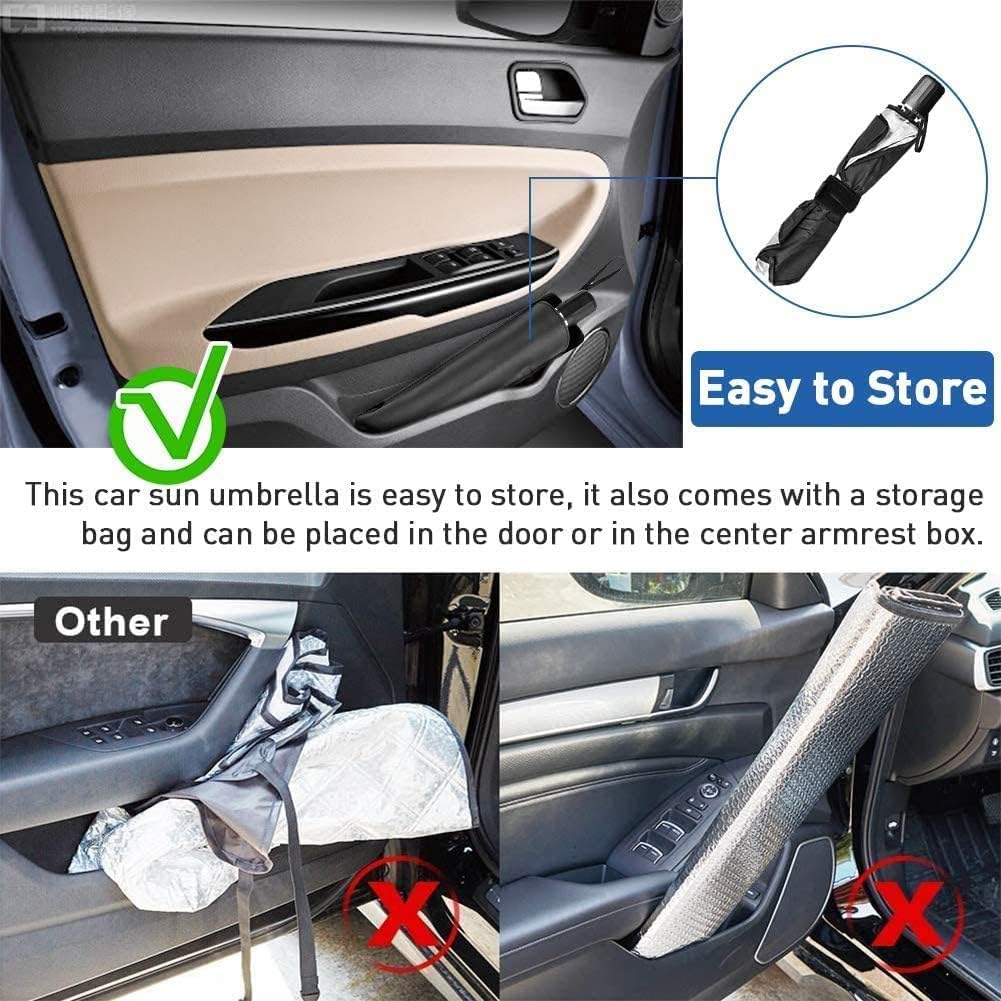 Windshield Car Umbrella | Car Accessories Sun Shade For Car Window Automobiles Window Curtains - Windshield Car Umbrella